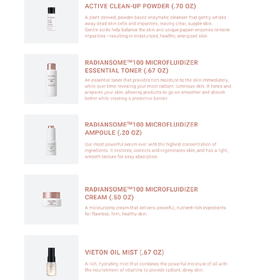 Radiansome 100 Ritual Travel Kit