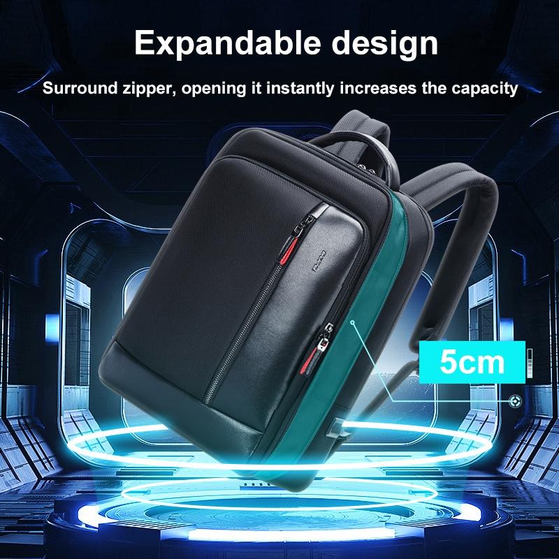 Waterproof Anti-theft Laptop Backpack - Large Capacity Black