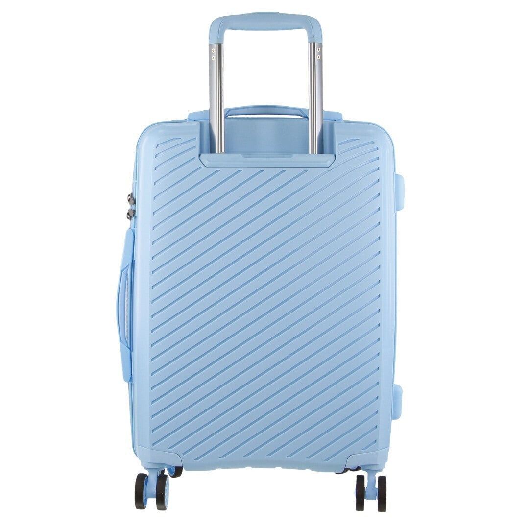 Pierre Cardin Inspired Milleni Cabin Luggage Bag | 54cm Blue
