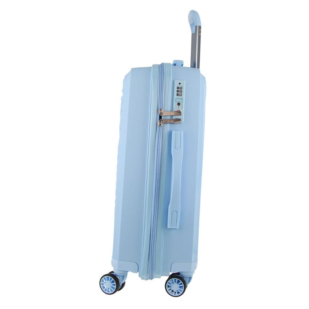 Pierre Cardin Inspired Milleni Cabin Luggage Bag | 54cm Blue
