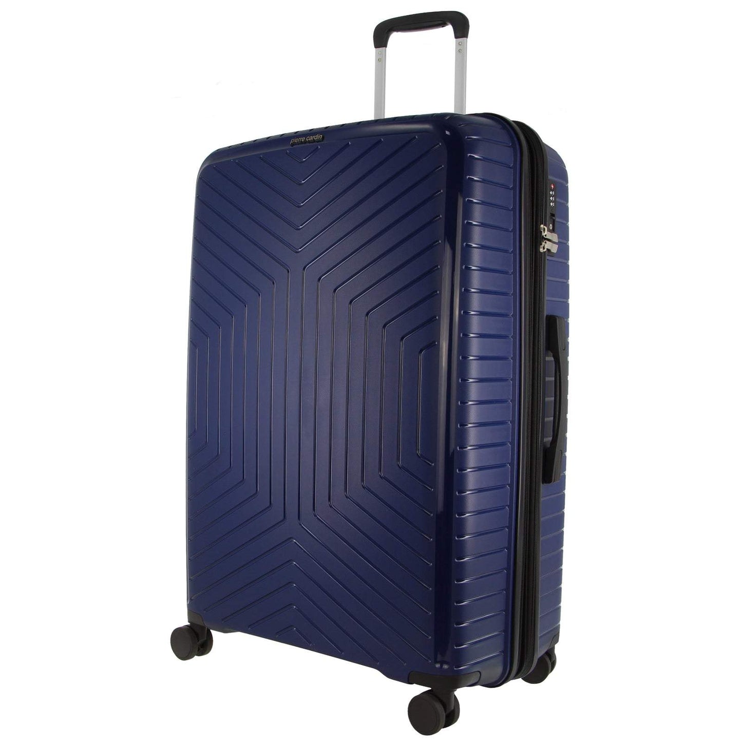 Pierre Cardin Suitcase Luggage  65cm Medium Hard-Shell - Navy