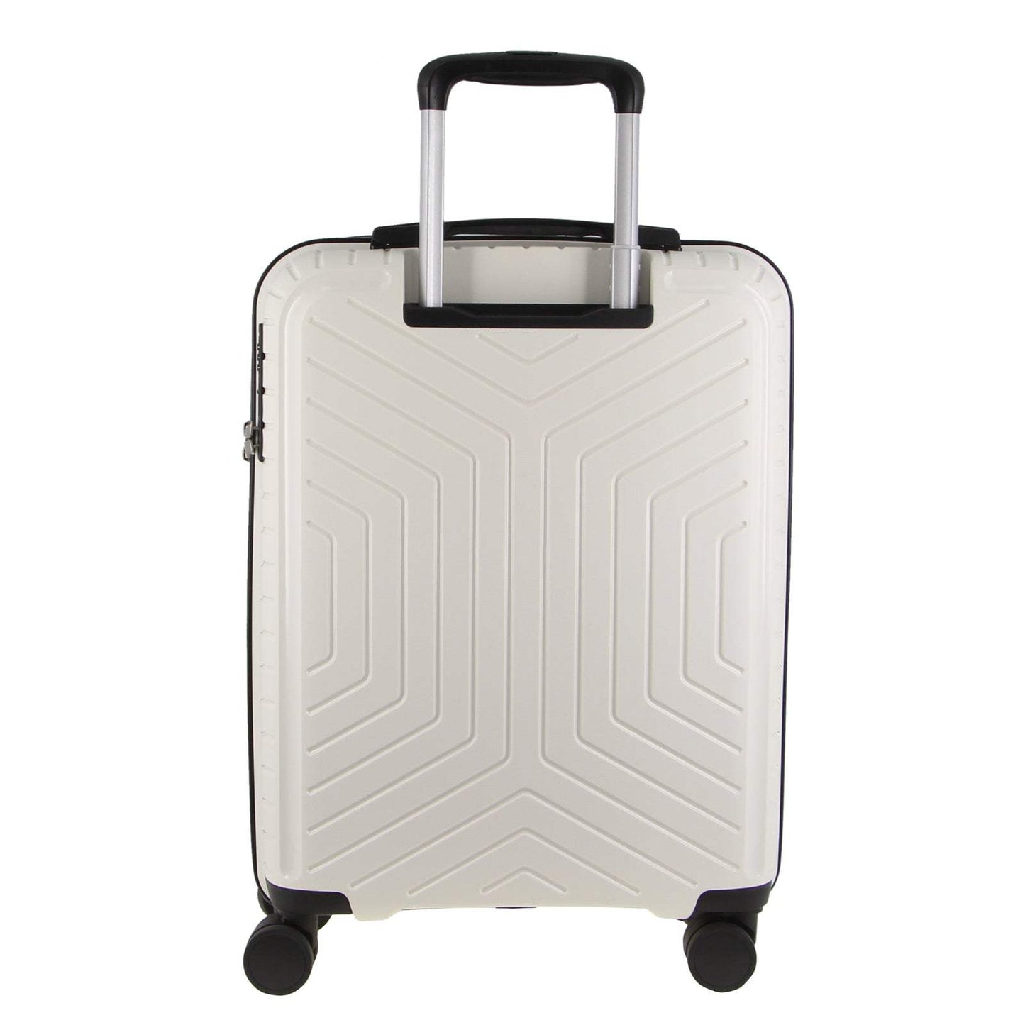 Pierre Cardin Suitcase Travel Luggage Bag - White - 65m