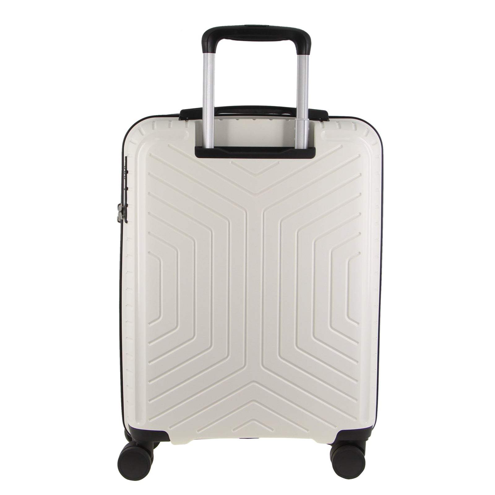 Pierre Cardin Suitcase Travel Luggage Bag - White - 65m