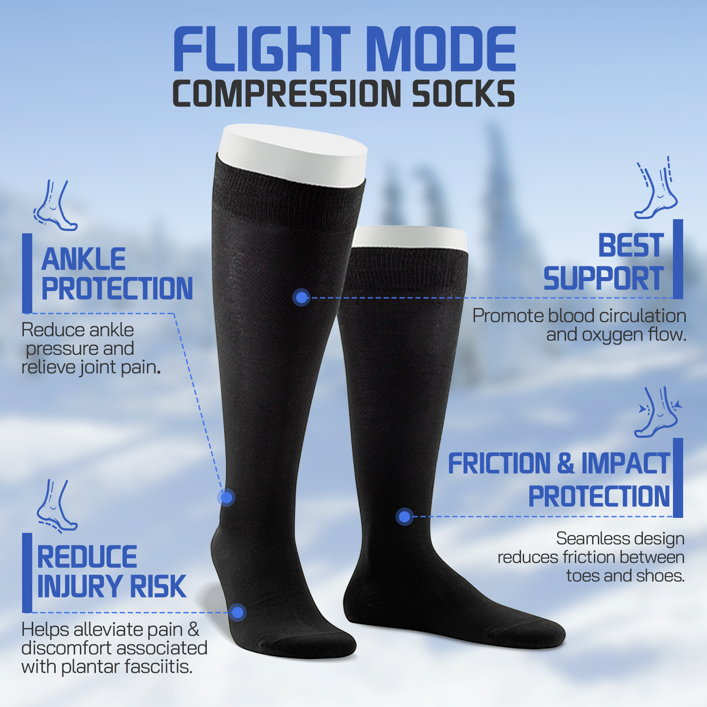 Flight Compression socks Travel