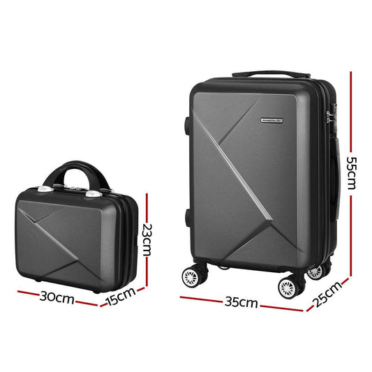 wanderlite 2pc luggage