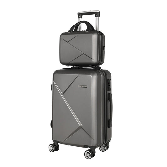 Wanderlite-Luggage-suitcase-set-grey