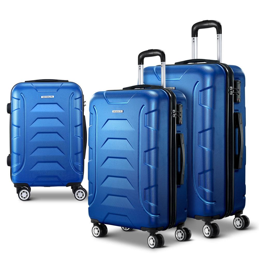 Wanderlite 3pc Luggage Suitcase