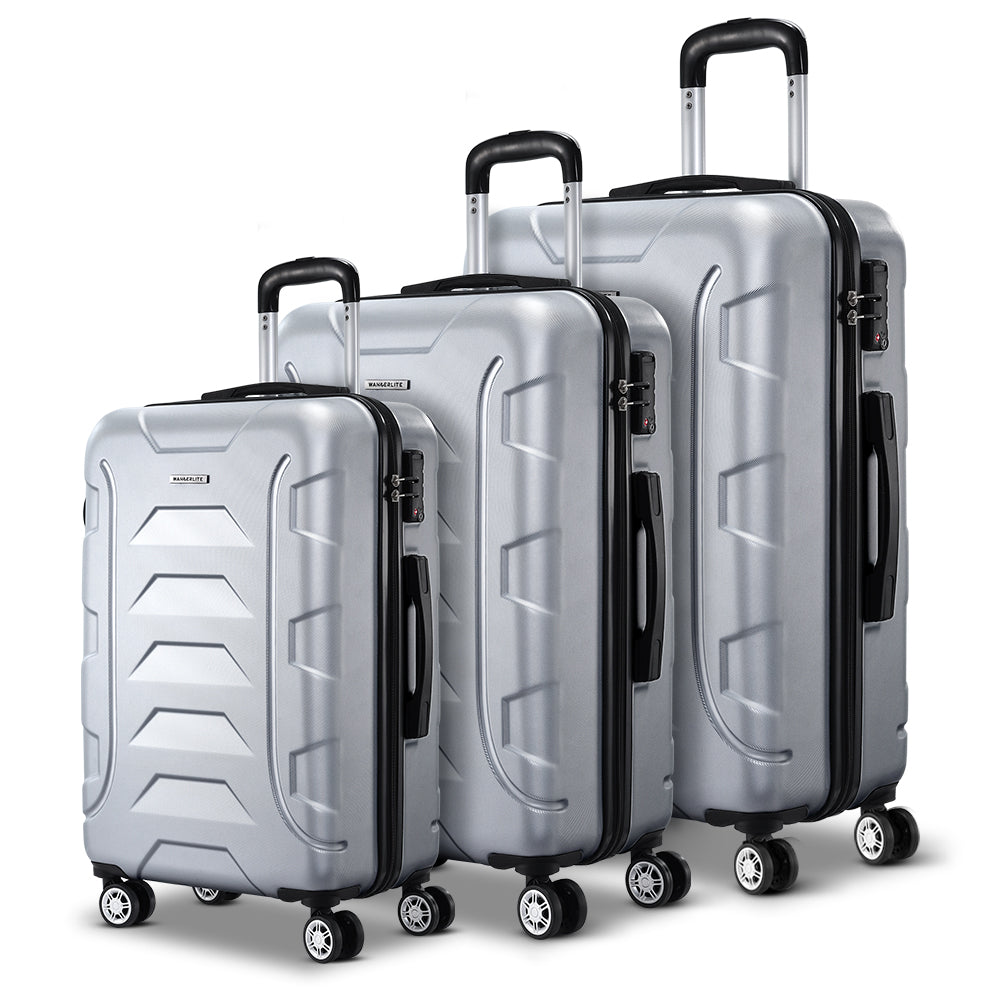 Wanderlite 3pc Luggage Suitcase