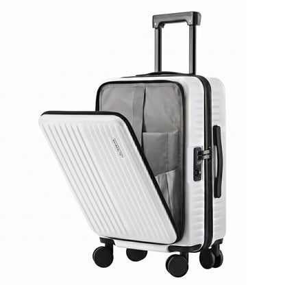 Wanderlite 20" Luggage Suitcase Front Pocket