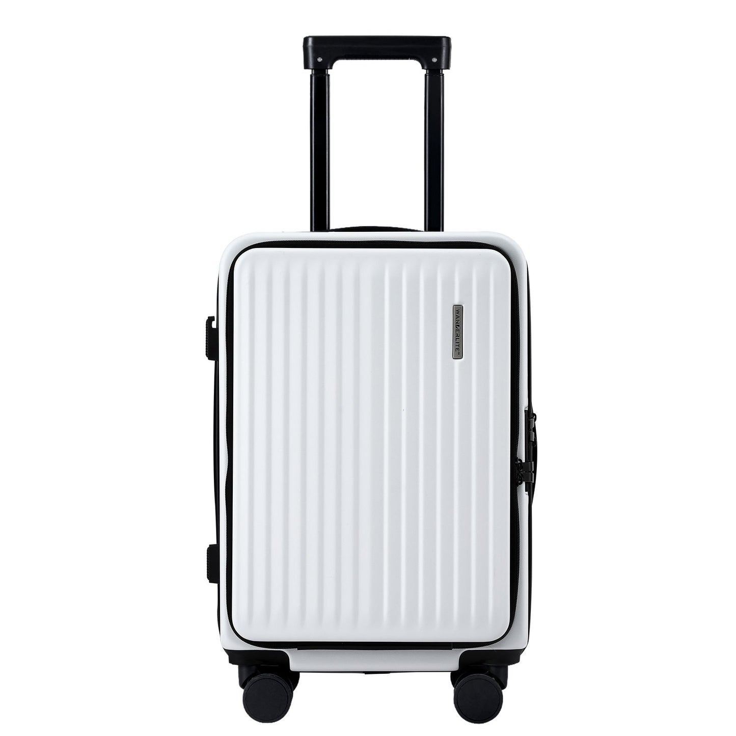 Wanderlite 20" Luggage Suitcase Front Pocket