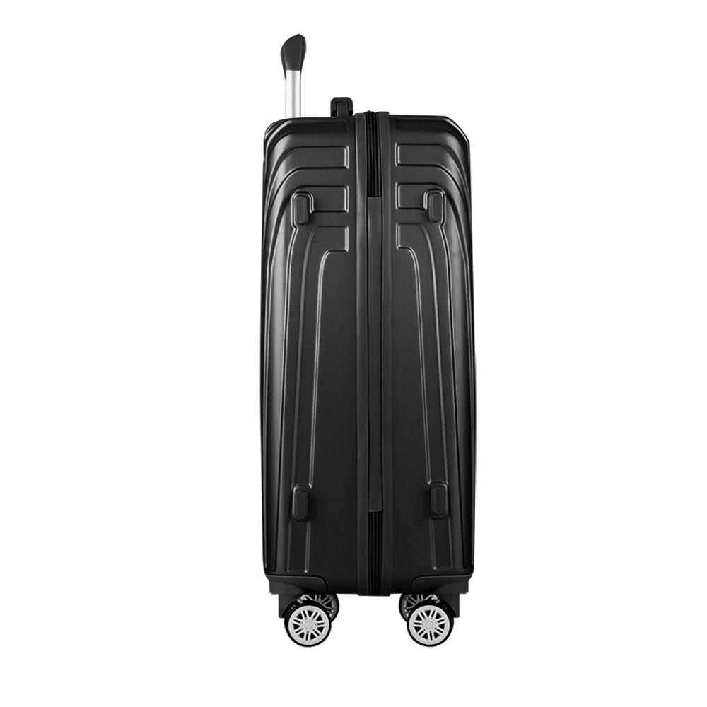 Wanderlite 3pc Luggage Trolley Set Suitcase