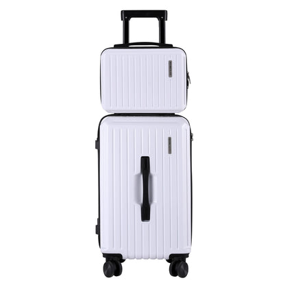 Wanderlite 2pcs Trunk Luggage Suitcase
