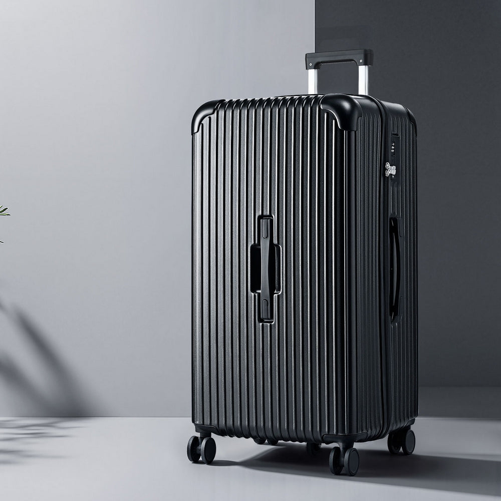 Wanderlite 32" Trunk Luggage Suitcase Travel 5 Wheels
