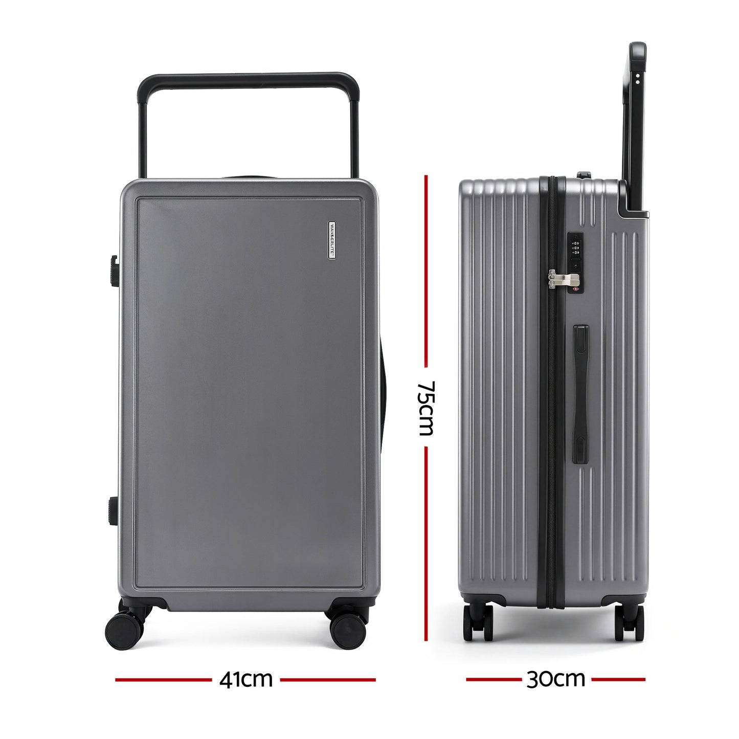 Wanderlite 28" Wide Handle Luggage Suitcase
