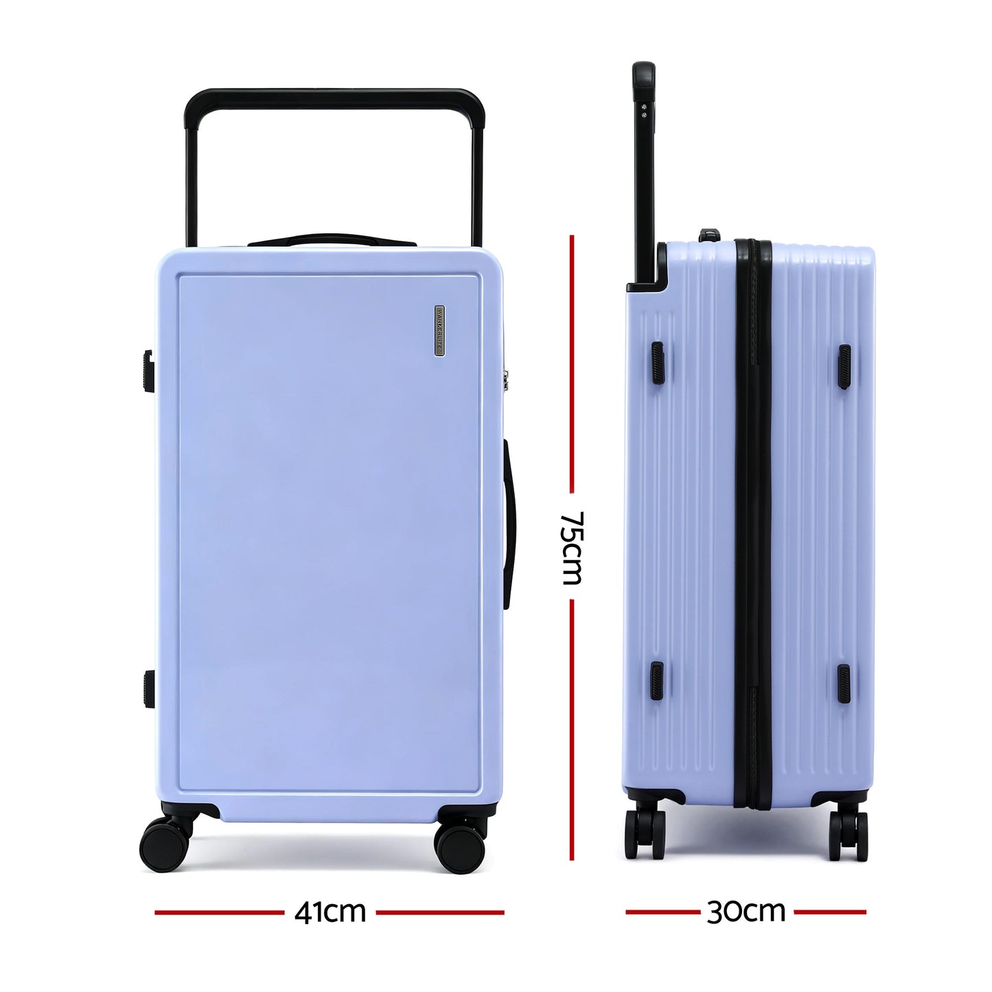 Wanderlite 28" Wide Handle Luggage Suitcase