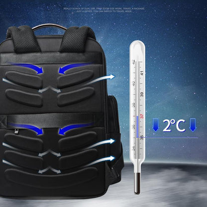 Large Capacity Anti-Theft Usb Shoulder Bag - Waterproof & Business Ready