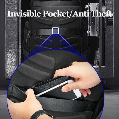 Large Capacity Anti-Theft Usb Shoulder Bag - Waterproof & Business Ready