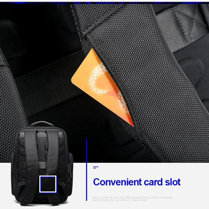 Large Capacity Anti-Theft Usb Shoulder Bag - Waterproof & Business Ready