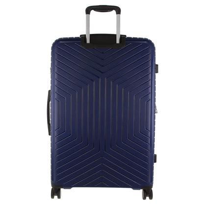 Pierre Cardin Suitcase Luggage  65cm Medium Hard-Shell - Navy