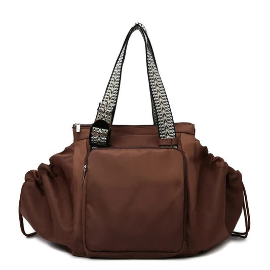 Brown Convertible Multifunctional Baby Cradle Travel Bag