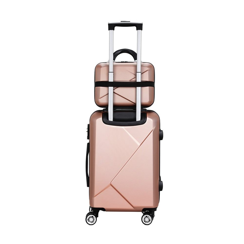 Wanderlite 2pc Luggage - Pink